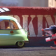 Looks like they went with a miniature classic Isetta in the end